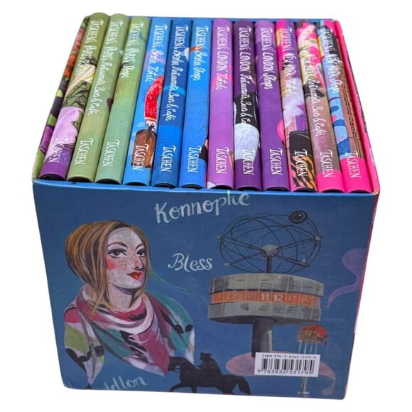 Tashens Paris London Berline New York 12 Book Boxset Softcover 4 Cities - Picture 15 of 16